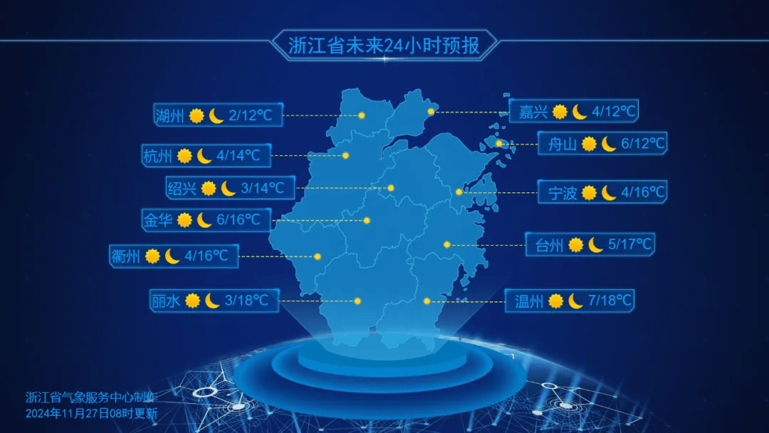 1℃→20℃！浙江天气又要大反转，气温狂降又猛升！