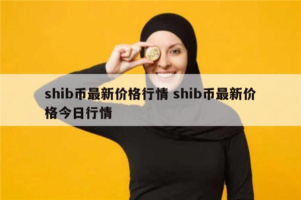 SHIB价格今日行情(shib价格今日行情 美元)